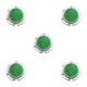 thumbnail image 1 of Inteprter La almohadilla antideslizante estable y que no se cae evita que el bolso se resbale o se caiga. La almohadilla antideslizante es verde. Type2 NO2, 1 of 6