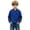 Blue, variant on Hurxie Boy's Quarter Zip Pullover Lightweight Mock Neck Active Tops Kids Sweatshirts, Long Sleeve Golf Shirts School Fall Sports Clothes 110