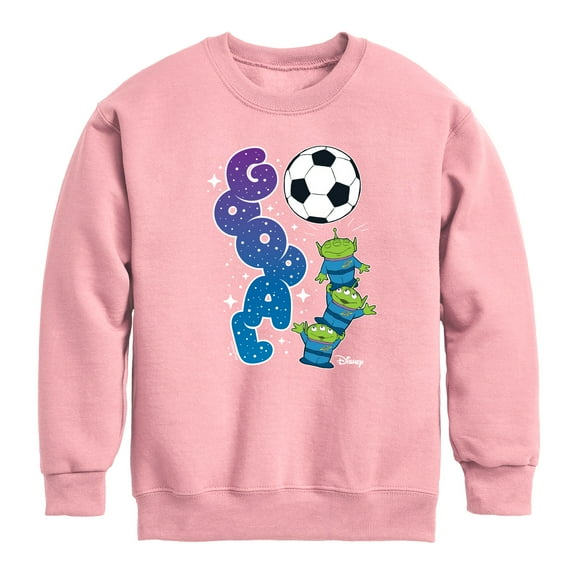 Disney - Toy Story - Goal Aliens - Toddler & Youth Crewneck Fleece Sweatshirt