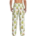 thumbnail image 3 of Balery Avocado Playing Music print Men's Pajama Pants,Ultra Lightweight Pjs,Lounge Pant-XX-Large, 3 of 9