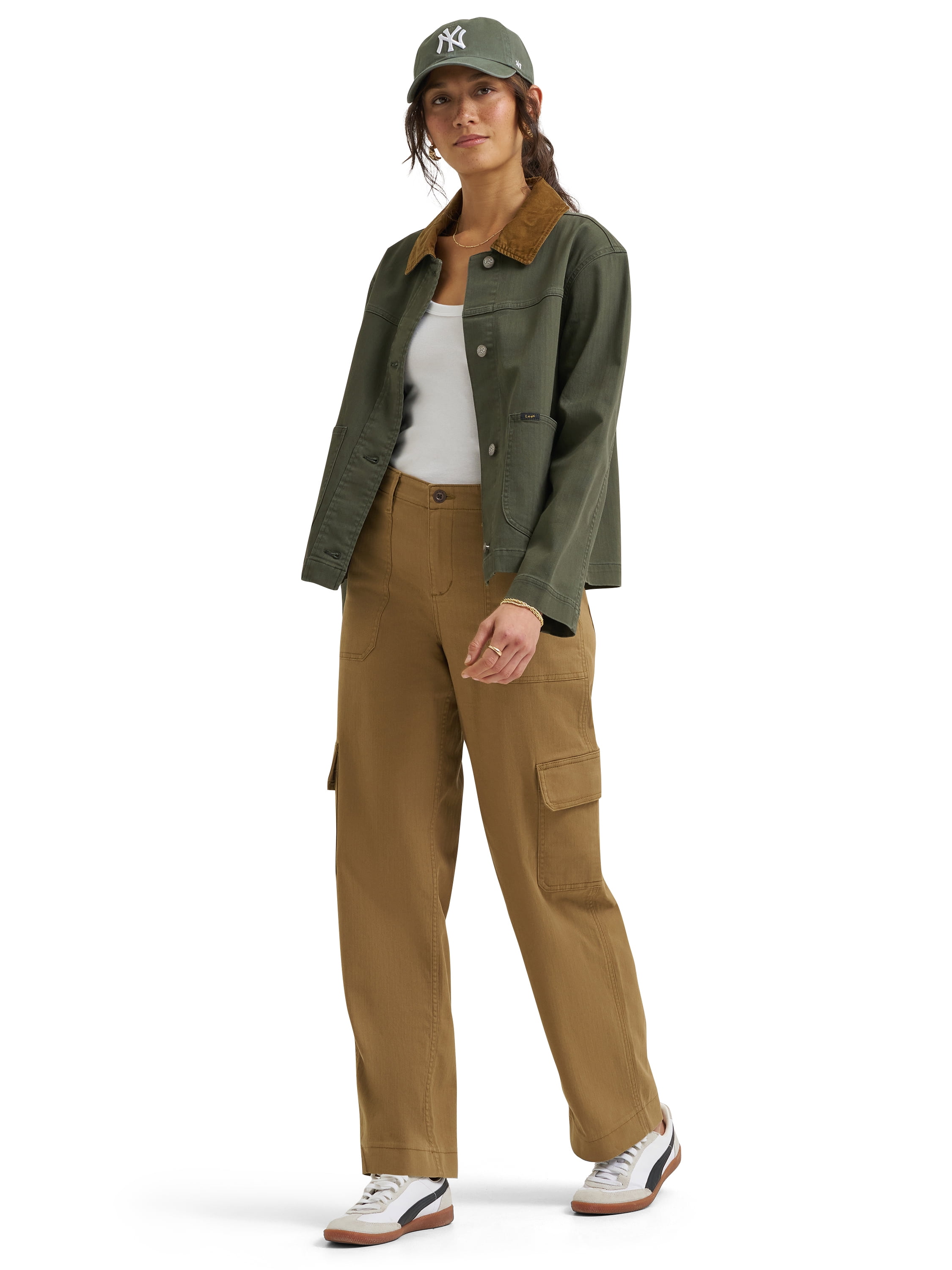 Lee® Women's and Plus Heritage Loose Straight Utility Cargo Pant
