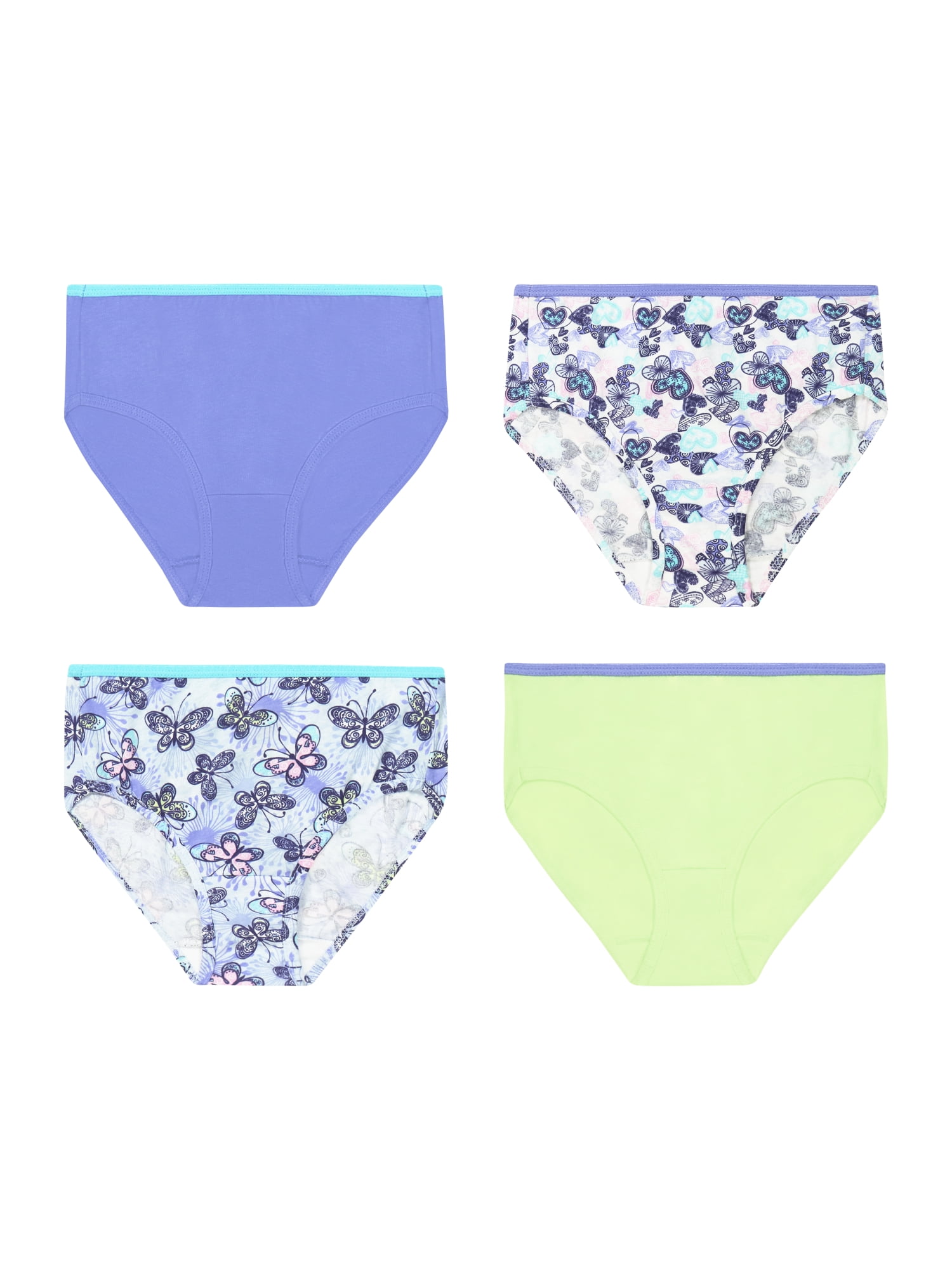80sMADONNA1987ツアーTWho'sThat Girl HANES L Hanes Girls' Cotton Brief Underwear, 4-Pack - Walmart.com