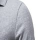 thumbnail image 4 of pstuiky Camisas de vestir de manga corta para hombre, Camisa de manga corta con solapa de rayas para hombre, camisa de contraste de color camisas casuales para hombre l, 4 of 9