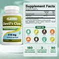 thumbnail image 2 of Best Naturals Devil's Claw 510 mg 180 Capsules, 2 of 8