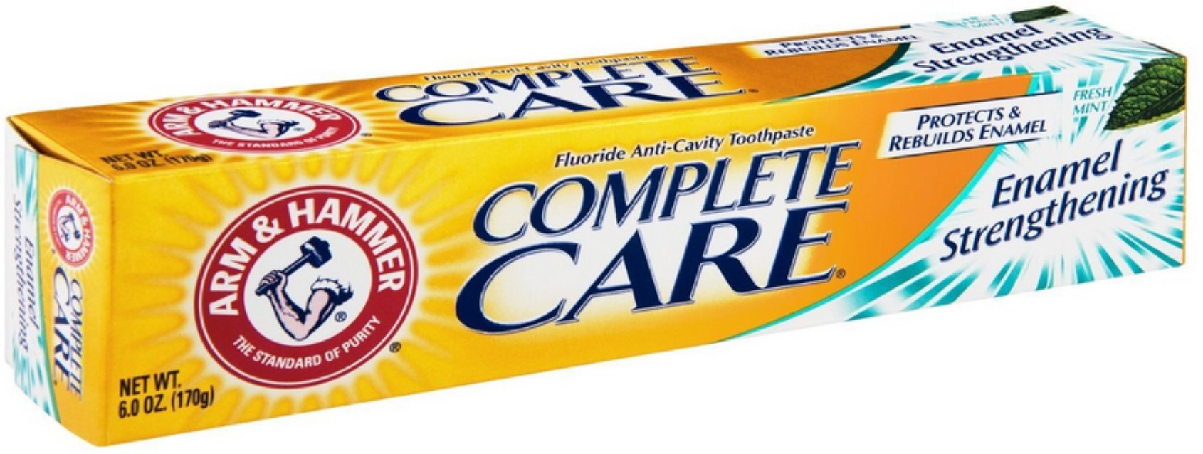 6 Pack ARM & HAMMER Complete Care Toothpaste Enamel Strengthening 6