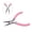Pink, variant on Multifunctional DIY Handmade Jewelry Tool Pliers Set - Diagonal Nose, Needle Nose, and Round Nose Pliers
