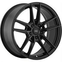 1 Konig 18x8 5X108  43 55B Myth Gloss Black Wheel Rim