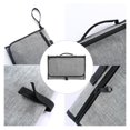 thumbnail image 3 of Cambiador portátil, cambiador de viaje, cambiador plegable con bolsillos para cojín para la cabeza, kit de cambiador de orinal para bebé, hogar, viajes al aire libre (gris), 3 of 5