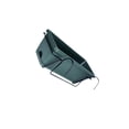 thumbnail image 3 of braveheart Balcony Planter with Tray and Rack Plant Lightweight Pot Holder Multipurpose Dark Green 43x19x15cm, 3 of 6