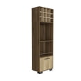thumbnail image 4 of Newboti Furniture Corner Bar Cabinet Cataluña, Living Room, Mahogany / Aged Oak 40488, 4 of 8