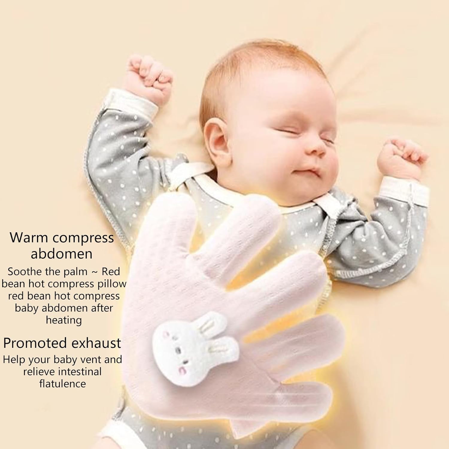 Baby Hand Pillow Emotion Relief Cotton Pillow
