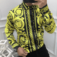 thumbnail image 3 of Camisas de lujo de moda 2024 para hombre, camisas con solapa de manga larga con estampado de imagen para hombre, camisas hawaianas casuales de fiesta callejera, tallas grandes S-5XL, 3 of 5