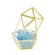 thumbnail image 2 of Joyero de cristal con forma de pentágono de metal de estilo vintage para anillos de boda, regalo de acompañamiento, caja de almacenamiento de joyas, 2 of 2