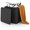 Black, variant on NurtureTail 11.5 Gallon Water-proof Deck Box, Outdoor Patio Storage Box w/Removable Lid &, Faux Rattan Storage Container Side Table, All Weather Patio Furniture Extra Seat for Poolside (Black)