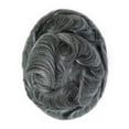 thumbnail image 2 of 8in Hair Length 8x10in Injection Thin Skin 0.06-0.08mm Mens Toupee Natural Looking Remy Human Hair Men Wig Hair Replacements Hair System Trimmable, 2 of 4