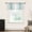 Green, variant on Blue Ombre Stripe Valance Curtains for Kitchen/Living Room/Bathroom/Bedroom Window, Rod Pocket Small Topper Half Short Window Curtains Voile Sheer Scarf, Farmhouse Simple Striped 42"x12"