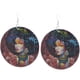thumbnail image 2 of Pendientes colgantes de gancho de madera con patrón de mujer africana a la moda, accesorio de joyería Yuyangstore Joyería africana del pendiente de la muchacha, 2 of 8