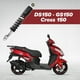 thumbnail image 3 of Amortiguador Trasero para moto Kinlley Cross 150 Negro, 3 of 5