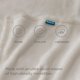 thumbnail image 3 of Manta de forro polar, tamaño completo, lino, 220 x 230 cm, franela, 3 of 7