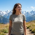 thumbnail image 6 of Womens Think Outside No Box Necessary Funny Cool Camping Graphic Funny T Shirt Womens Graphic Tees, 6 of 8