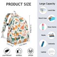thumbnail image 6 of Cute Dinosaur Pattern Backpack for School,Cute School Bag,Schoolbag with Adjustable Shoulder Straps & Padded Back,13.4"x11"x4.7", 6 of 6