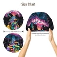 thumbnail image 5 of Disketp Colorful Mushroom Adjustable Sleeping Hair Cap, Hairband Sleeping Cap Turban, Unisex, Available for Curly and Straight Hair, 5 of 6