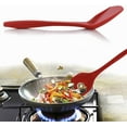 thumbnail image 2 of Spatule en Silicone Wok, Spatule Antiadhésive Améliorée, Résistante à la Chaleur, pour Ustensiles de Cuisine Antiadhésifs (Rouge), 2 of 6