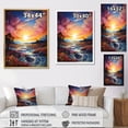 thumbnail image 4 of Designart "Sunset Field Wonders I" Sky Wall Art Prints, 4 of 7