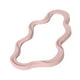 thumbnail image 5 of Espejo de mesa con borde irregular, decorativo para decoración del hogar, espejo de tocador artístico, montaje en pared para habitación de niñas, Rosa, 5 of 8