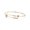 Gold, variant on TIMIFIS Bracelets Adjust Titanium Steel Bracelet With Non-fading Pigment Ring Bracelet Ring Valentine'S Day Gift