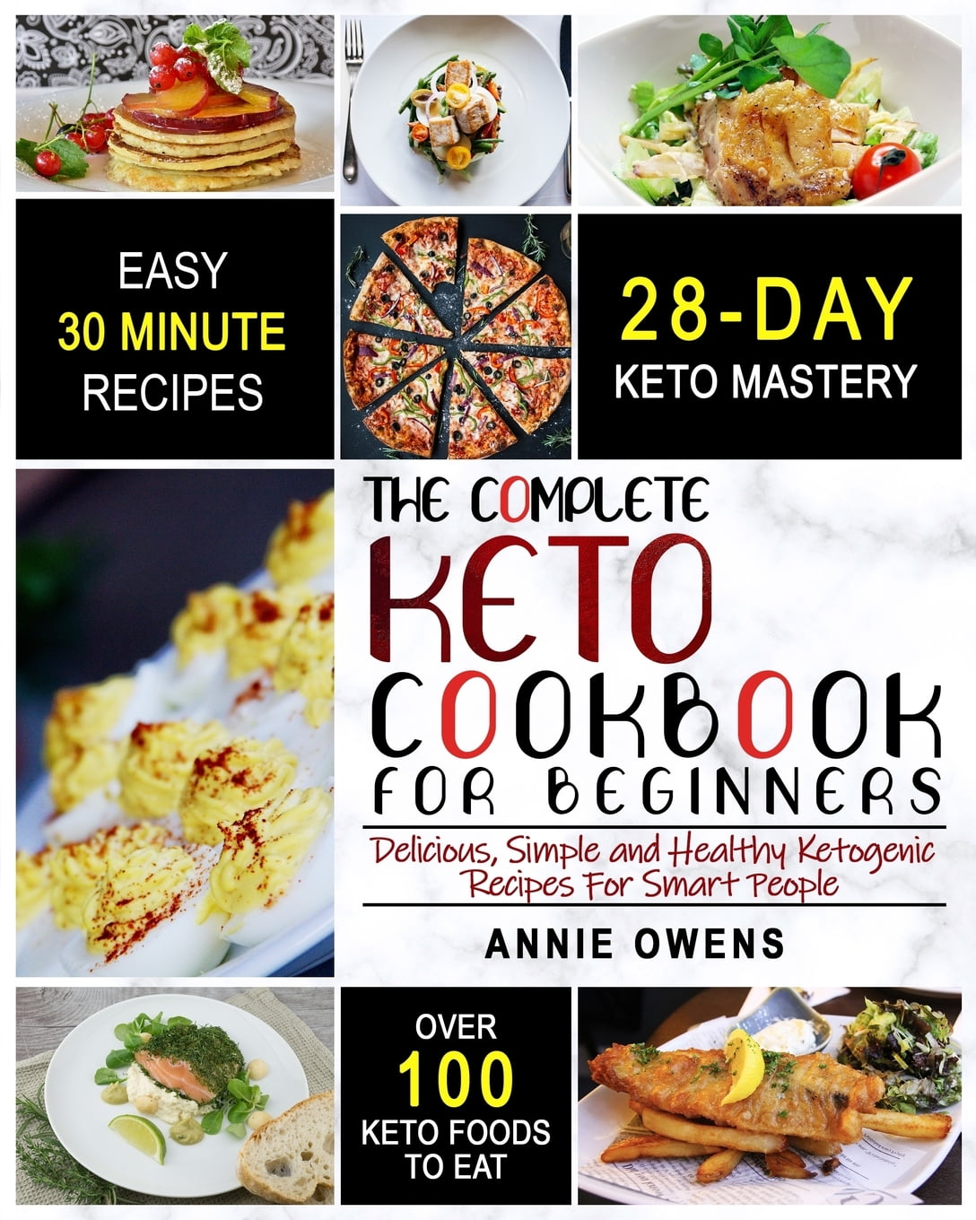 Keto Diet : The Complete Keto Cookbook For Beginners - Delicious