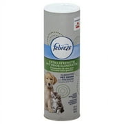 BISSELL Febreze Extra Strength Pet Odor Eliminator Carpet & Rugs Deodorizing Powder, 32 Oz.