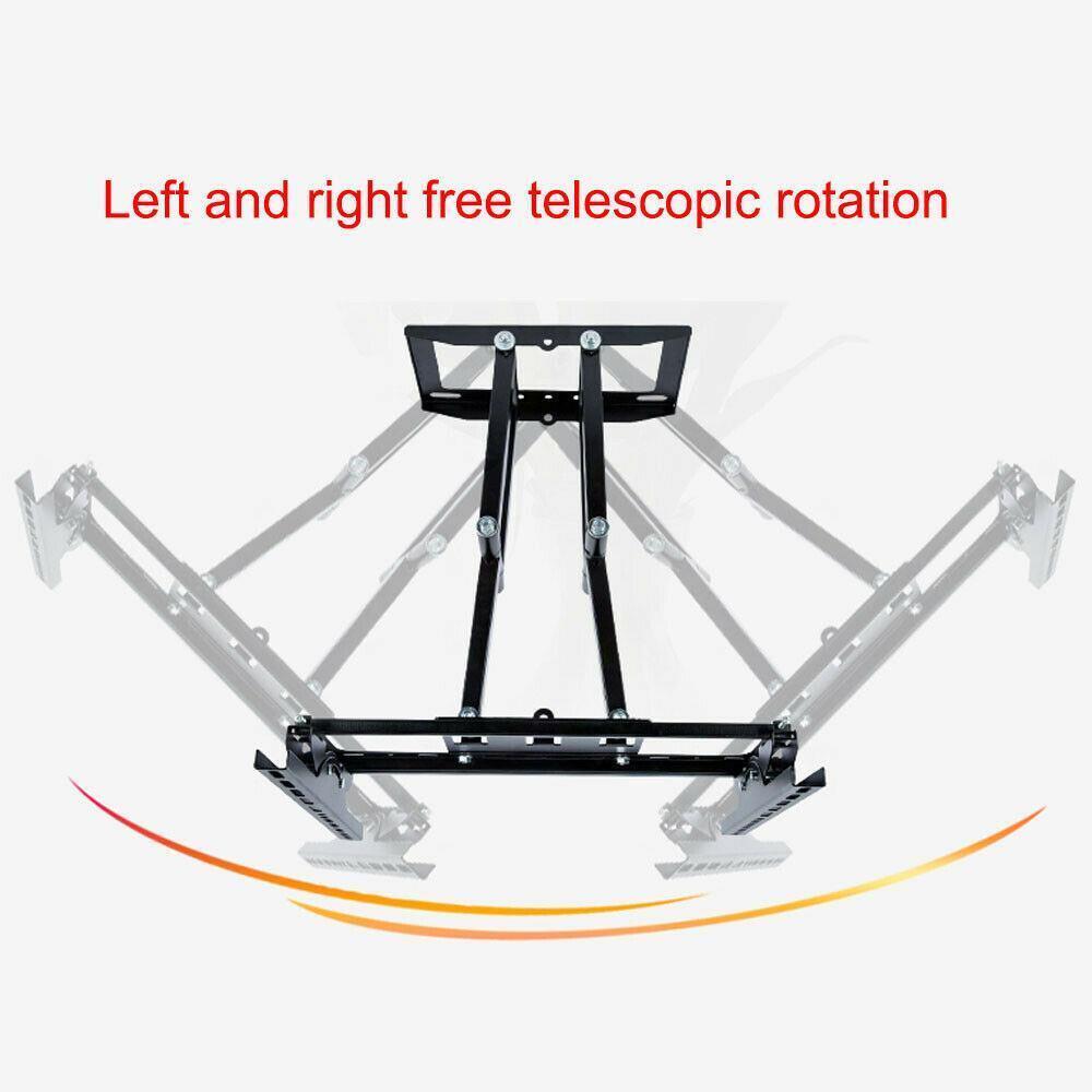 Full Motion HDTV TV Wall Mount Bracket 32 36 37 40 42 47 50 52 55 60 65 70 inch