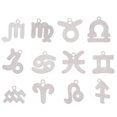 thumbnail image 1 of 12 Pcs Douze Constellations Pendentifs en Acier Inoxydable DIY Pendentifs Collier, 1 of 7