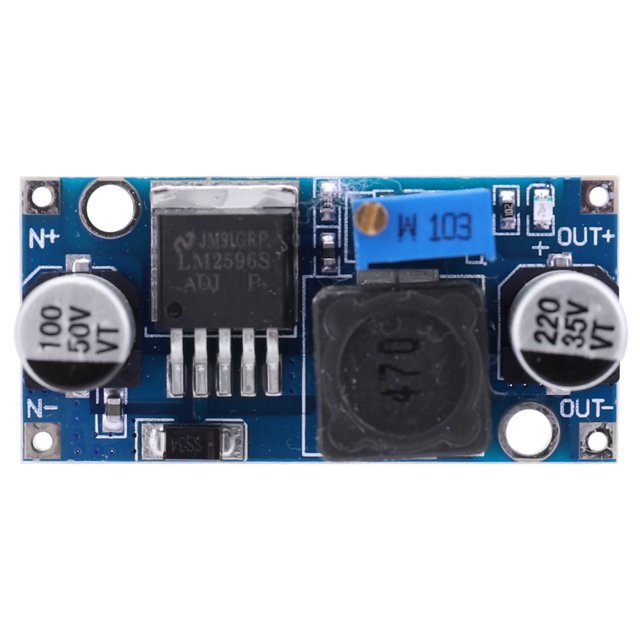 Módulo reductor ajustable LM2596S Módulo regulador de voltaje DC-DC 3A Hugtrwg Para estrenar