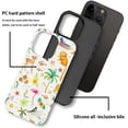 thumbnail image 2 of Case Compatible with iPhone 13 Pro Max, Scratch Resistant Hybrid Double Layer Hard Shell, Watercolor Animal Beach, 2 of 6