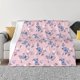 thumbnail image 1 of Fotbe Butterfly Manta de Franela con Estampado, Manta Ultrasuave para Cama, Sofá, Auto, Hipoalergénica y Antibolitas-60"x50", 1 of 6