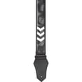 thumbnail image 2 of Get'm Get'm Sergeant Stripes Guitar Strap White, 2 of 2