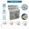 thumbnail image 6 of Burlap Table Runner 36 Inches Long, Easter Rabbit Egg Flower Non-Slip Kitchen Table Runners for Dining Room Everyday Use Party Table Decorations Spring Butterfly Tree Branch Wooden, 6 of 9
