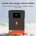 thumbnail image 4 of 5.6KW Multifunctional Solar Inverter Pure SineWave Inverter 80A Solar Controller Mixed Solar Inverter Portable Solar Inverter Multicolor, 4 of 7