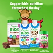 (2 pack) Orgain Organic Kids Nutritional Dairy Protein Shakes, Vanilla, 8.25 Fl Oz, Pack of 4