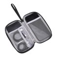 thumbnail image 2 of HongHeng Electronic Organizer,Travel Cable Organizer Bag Pouch Electronic Accessories Carry Case Portable Waterproof Double Layers Storage Bag for Cable,Cord,Charger,Phone,Earphone, 2 of 7