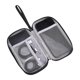 thumbnail image 2 of Bolsa organizadora para cables de datos | Estuche para almacenamiento de auriculares | Tejido resistente al agua | 2 compartimentos | Funda para accesorios electrónicos de viaje | 8.7 x 5.1 x 1.6, 2 of 7
