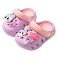 thumbnail image 2 of JAJAHO Kids Toddlers Cartoon Clogs Garden Shoes Boys Girls Summer Slip On Shower Beach Pool Sandals Versatile Shoes, 2 of 9