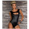 thumbnail image 1 of Sexy cuero ce?ido al cuerpo látex mono erótico Catsuit mujer mono de talla grande mujer hombro agujero espalda descubierta pecho desnudo Dr LingWen 8390605153914, 1 of 1
