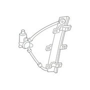 Genuine OE Honda Window Regulator - 72750-S9V-A02 Fits select: 2006 HONDA PILOT EX, 2003-2005 HONDA PILOT EXL