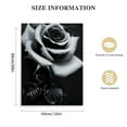 thumbnail image 2 of ARISTURING Vintage Rose Canvas Wall Art, Retro Black And White Rose Flower Painting Picture Print, Modern Rustic Floral Artwork Wall Decor Poster for Living Room Bedroom Bathroom Farmhouse "16X20", 2 of 5