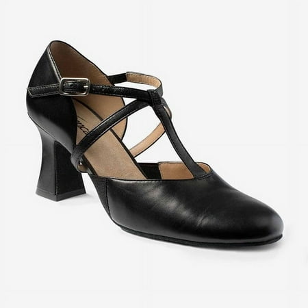 Dance Shoes So Danca Ballroom 12.5 Adult Black Latin Leather Latin Closed Toe S