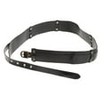 thumbnail image 2 of Medieval Vintage Waist Belt Adjustable PU Leather for Coat Parties T Shirts Black, 2 of 9