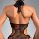 thumbnail image 3 of Gibobby Lenceria mujer sexy Body de Camisola Sexy con Cordones y Espalda Abierta con Panel de Malla para Mujer Lencería Sexy de San Valentín Body Encaje(Negro, M), 3 of 5